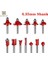 6.35MM Hiçbir Durumda 6MM/6.35MM/8MM Shank Yönlendirici Bit Seti Kırpma Ucu Düz Freze Kesicisi Ahşap Uçları Tungsten Karbür Kesme Ağaç Işleme LT026 (Yurt Dışından) 1