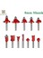 8mm Hiçbir Durumda 6MM/6.35MM/8MM Shank Yönlendirici Bit Seti Kırpma Ucu Düz Freze Kesicisi Ahşap Uçları Tungsten Karbür Kesme Ağaç Işleme LT026 (Yurt Dışından) 1