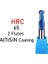 R1.75X4DX50L,5 Adet HRC65-2F Xuhan Bilyalı Uçlu Freze Tungsten Karbür Kesici Cnc Router Bit Freze Aracı R0.5 6mm 8mm 10MM HRC50 55 65 2 4 Flüt (Yurt Dışından) 1