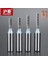 H66020630 Huhao 1/2 "şap 3 Flüt Freze Kesici Tct Düz Freze Uçları Kırpma End Mill Kesiciler Mdf Kontrplak Sunta Yuvası Matkap (Yurt Dışından) 2