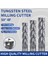 4f D3XD4X50L 5 Adet End Mill HRC50 4 Flüt 4mm 6mm 10MM 16MM 20MM Alaşım Karbür Freze Tungsten Çelik Freze Kesici End Mill Cnc Aracı (Yurt Dışından) 1