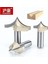 2876 Huhao 1 Adet 1/4 "1/2" Shank Ağaç Işleme Kesici Çift Kenar Freze Uçları Ahşap Karbür Gravür Araçları Oyma Ucu (Yurt Dışından) 2