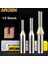 12.7x2.5x8 Arden Cnc Tct Düz Uçlu Değirmen Ağaç Işleme Aleti Karbür Kesici 1/2 Shank Yönlendirici Bit Mdf Kontrplak Sunta Yuvası Matkap (Yurt Dışından) 3