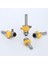 6mm Sap Seti Lavıe 4 Adet Set 6mm Veya 1/4" Sap Küçük Köşe Yuvarlak Freze Ucu Ahşap Kenar Ağaç Işleme Değirmeni Klasik Ahşap Kesici Ucu (Yurt Dışından) 5