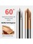 9X75,90 Derece HRC55 Kaplamasız HRC60 3 Flüt Pah Freze Kesici 60/90/120 Derece Cnc Router Bit Cnc Gravür Freze Aracı Karbür Pah Kırma End Mill (Yurt Dışından) 5