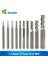 5 Adet 4XD4X12X50L Alüminyum Kesici 1-12MM Karbür Freze Kesicisi Hrc 50 3 Flüt Spiral End Mill Metal Freze Araçları Cnc Makinesi Yönlendirici Bit (Yurt Dışından) 2