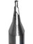 0.8X1.6X4X50 Siyah Top Mikro Karbür End Mill Kaburga Işleme Kesici Cnc Derin Uzun Boyun Küçük Çap 0.2 0.3 0.4 0.5 0.6 0.7 0.8 0.9mm Mini Yönlendirici Bit (Yurt Dışından) 1