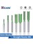6mm x 4X20 Xcan Tek Çift Flüt Düz Bit 6mm Shank Freze Kesici Ahşap Tungsten Karbür Yönlendirici Bit Doğrama Aleti (Yurt Dışından) 2