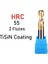 R0.45X4DX50L,5 Adet HRC55-2F Xuhan Bilyalı Uçlu Freze Tungsten Karbür Kesici Cnc Router Bit Freze Aracı R0.5 6mm 8mm 10MM HRC50 55 65 2 4 Flüt (Yurt Dışından) 1