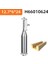 H66010624 Huhao Tct Düz Freze Kesici 3 Flüt 1/2 Shank Mdf Kontrplak Sunta Ahşap Oyma Kırpma Planya Yönlendirici Bit End Mill (Yurt Dışından) 1