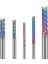 6.0X22X50L 1 Adet 3.175 4 5 6 8mm Shank Dlc Kaplama Pcb Freze Kesici Cnc Gravür Uçları Mısır End Mill Freze Aletleri Devre (Yurt Dışından) 1