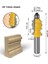 No4 12MM Sap 10 Adet 12MM Sap Mimari Kalıplama Küpeşte Freze Uçları Seti Muhafaza Tabanı Cnc Hattı Ağaç Işleme Kesiciler Yüz Değirmeni (Yurt Dışından) 1