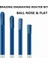 Top Burun 10-20 Düz Tabanlı Top Burun Elmas Kaynaklı Taş Freze Kesici Oymacı Granit Kesme Aleti Oyma Bıçağı Cnc Makinesi Gravür Uçları (Yurt Dışından) 2