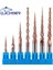 Konık R0.5-20L-D4-50L Ucheer 1 Adet 4mm 6mm Konik Bilyalı Uçlu Freze Tungsten Katı Karbür Kaplamalı Koni Cnc Freze Kesicisi Ağaç Işleme Gravür Bit (Yurt Dışından) 2