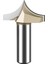 J00113 Ağaç Işleme Oyma Aracı Nokta Kesme Yuvarlak Bit Tungsten Karbür Ucu Burun Cnc Yönlendirici Bit Ahşap Gravür Için 1/2 1/4 Shank (Yurt Dışından) 4