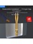 1R0.2X6L Mikro Köşe Yarıçapı End Mill Uzun Boyunlu 1mm 1.5mm 2mm R0.1 R0.2 Mini Karbür Cnc Kesme Derin Oluk Köşe Kaba Işleme Aracı 4 Flüt (Yurt Dışından) 4