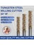 4f D12XD12X75L 1 Adet HRC60 1mm 3mm 5mm 8mm 10MM 12MM 16MM 20MM Karbür Frezeler 4 Flüt Tungsten Çelik Freze Kesici End Mill Kesici Cnc Araçları (Yurt Dışından) 1