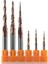 R0.25-20.5-50-D4-Hsi HRC62 Katı Karbür Bilyalı Uçlu Konik Uçlu Frezeler Cnc Oyma Ucu Gravür Freze Uçları Konik Ahşap Metal Freze Kesiciler Frezeler (Yurt Dışından) 1