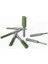 7 Adet 6.35MM Sap 1-7 Adet 6mm 1/4 Inç Sap Tek, Çift Flüt Düz Uçlu Freze Ahşap Için Kesici Tungsten Karbür Yönlendirici Bit Doğrama Aleti (Yurt Dışından) 2