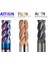 4R0.5X4DX75L HRC55 4f Çelik Xuhan Köşe Yarıçapı End Mill Cnc R Bullnose Kesici Tungsten Karbür Çelik Metal Yönlendirici Aracı 3 4 Flüt R0.5 R1 Yüzey Işleme (Yurt Dışından) 2