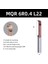 MQR6R0.4L22 Kakarot Mqr Sıkıcı Kesici Sıkıcı Kaplamalı Karbür Mini Iç Torna Turing Aracı Küçük Delik Kopyalama Tungsten Çelik Alaşımı (Yurt Dışından) 1