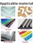 6X17X50 1 Adet 1/5/10 Adet Tek Flüt Spiral Freze Kesicisi Tungsten Çelik Karbür End Mill Düz Şaft End Mill Cnc Router Bit (Yurt Dışından) 4