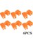 Orange-6pcs Yemek Çubukları Yardımcı Pratik Yardımcı Acemi Yetişkin Çocuklar Öğrenci Doğru Yeniden Kullanılabilir Tutma Eğitim Klipleri Parmak Kollu Çin (Yurt Dışından) 2
