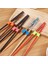 Orange-6pcs Yemek Çubukları Yardımcı Pratik Yardımcı Acemi Yetişkin Çocuklar Öğrenci Doğru Yeniden Kullanılabilir Tutma Eğitim Klipleri Parmak Kollu Çin (Yurt Dışından) 4