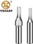 12.7X6X25 Vsharp 3 Flüt Çok Fonksiyonlu Tct Düz Bit 12.7mm Hızlı Planya Kesme Karbür Alaşım Ağaç Işleme Yönlendirici Bit Ahşap Mdf (Yurt Dışından) 5