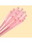 5 Pairs Yeşil Yh 5 Pairs Pembe Gül Yemek Çubukları Japon Yemek Çubukları Bulaşık Makinesinde Yıkanabilen Yemek Çubukları Gıda Kaymaz Yemek Çubukları Kore Mutfak Malzemeleri (Yurt Dışından) 3