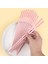 5 Pairs Yeşil Yh 5 Pairs Pembe Gül Yemek Çubukları Japon Yemek Çubukları Bulaşık Makinesinde Yıkanabilen Yemek Çubukları Gıda Kaymaz Yemek Çubukları Kore Mutfak Malzemeleri (Yurt Dışından) 5