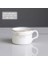 Beyaz 1 Adet Sevimli Kahve Fincanı Tabağı Espresso Porselen Cappuccino Yeniden Kullanılabilir Çiçek Iskandinav Öğleden Sonra Çay Bardağı Kupa Estetik Caneca Ev Yemek (Yurt Dışından) 1