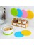 MAVI-14CM Masa Placemat Mutfak Aracı Silikon Yalıtım Matı Coaster Isıya Dayanıklı Kaymaz Ped Placemat Mutfak Aksesuarları Araçlar (Yurt Dışından) 3
