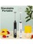 Siyah B USB Şarj Edilebilir El Elektrikli Süt Köpürtücü Çırpma Kahve Mikser Yumurta Çırpıcı 3 Hız Süt Çalkalayıcı Mikser Köpürtücü Gıda Blender (Yurt Dışından) 3