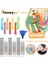 40 Adet 6X22 cm Tek Kullanımlık Şeffaf Dondurma Torbaları Buz Kalıp Çantaları Popsicle Çanta Dondurma Suyu Yoğurt Çikolata Buz Torbaları Mutfak Aksesuarları (Yurt Dışından) 1