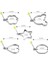 Çiçek Omlet Kızarmış Yumurta Kızartma Kalıp Mutfak Aletleri Paslanmaz Çelik Yumurta Araçları Çiçek Yuvarlak Yıldız Kalıpları Mutfak Gereçleri (Yurt Dışından) 2