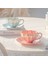 Gök Mavisi 200-400 ml Petal Kahve Fincanı Seramik Fincan ve Tabak Seti Avrupa High-End Zarif Ikindi Çayı Çiçek Çayı Bardağı Süt Kupası (Yurt Dışından) 2