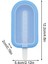 Mavi Popsicle Dıy Dondurma Yapımı Kalıp Gıda Sınıfı Silikon Buz Küpü Makineleri Tepsi Kalıp Popsicle Araçları Mutfak Aletleri (Yurt Dışından) 1