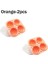 Orange-2pcs 3D Büyük Buz Küpü Tepsileri 2.5 Inç Gül Buz Kalıpları 4 Dev Sevimli Çiçek Şekli Kokteyl Suyu Viski Dondurucu Için Buz Silikon Kalıp (Yurt Dışından) 2