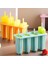 Yeşil 4 Parça Popsicle Kalıp Yeniden Kullanılabilir Dıy Ev Yapımı Tatlı Dondurucu Meyve Suyu Buz Pop Küp Kalıp Formları Popsicle Kalıp (Yurt Dışından) 5