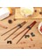 Black-5pcs 5pcs Yemek Çubukları Yardımcılar Pratik Yemek Çubukları Kollu Acemi Yetişkin Çocuk Yeniden Kullanılabilir Yemek Çubukları Eğitim Klipleri (Yurt Dışından) 4