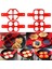Kare 1 Adet Silikon Yapışmaz Fantastik Yumurta Gözleme Yapımcısı Halka Mutfak Pişirme Omlet Kalıpları Flip Ocak Yumurta Halkası Kalıp (Yurt Dışından) 5