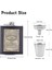 8oz Flask Huni 7oz 8oz Cep Cep Şişesi Pu Deri Kaplı Küçük Paslanmaz Çelik Şarap Pot Alkol Taşınabilir Viski Flagon Erkekler Hediye (Yurt Dışından) 3