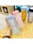 Buzlu Siyah 600 ml Taşınabilir Plastik Bardak Yaratıcı Hediye Su Bardağı Çocuk Öğrenci Fincan Reklam Buğday Fincan Spor Meyve Limon Suyu Içme Şişesi (Yurt Dışından) 2