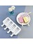 BARLAR-50PCS Dondurma Silikon Kalıp 3/4 Delik Kalp Şekli Popsicle Kalıp Şerit Buz Küpü Tepsi Kalıp Dondurma Yapma Aracı Fondan Tatlı Kalıp (Yurt Dışından) 3