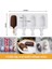 Büyük 4/8 Hücre Silikon Magnum Kek Kalıbı Silikon Dondurma Kalıp Popsicle Kalıpları Dıy Buz Kalıbı Buz Pop Maker Soğutucu Tahta Çubuklarla (Yurt Dışından) 1