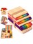 Çok Renkli 11.5x1 cm 50 Adet Renkli El Sanatları 50 Adet Dıy Tahta Çubuklar Buzlu Şeker Dondurma Çubukları Sanat Yaratıcı Eğitici Oyuncaklar Çocuklar Çocuklar Için Bebek (Yurt Dışından) 3