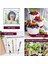 TRANSPARENT-20PCS Şeffaf Akrilik Dondurma Çubukları Yeniden Kullanılabilir Gıda Sınıfı Dondurma Çubukları Dondurma Kaşığı El Sanatları Sanat Dondurma Lollies Kek Araçları (Yurt Dışından) 2