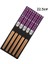 A07 22.5 cm Yeniden Kullanılabilir 5 Çift Set El Yapımı Bambu Japon Doğal Ahşap Çubuklarını Suşi Gıda Kedi Çiçek Çok Renkli Ahşap Çubuklarını Set (Yurt Dışından) 1
