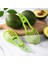 Yeşil 3 In 1 Avokado Dilimleme Tart Bpa Ücretsiz Tereyağı Meyve Soyucu Kesici Hamuru Ayırıcı Plastik Bıçak Mutfak Aksesuarları Araçları Alet (Yurt Dışından) 3